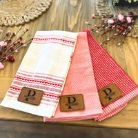 Set of 3 Personalized Valentine's Day Towel Set