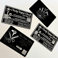 Aluminum Engraved Business Cards, Business Cards, Business Advertising, Great Quality Aluminum Business Cards, Business Supplies
