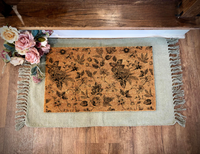 Chinoiserie Print Doormat | Spring Doormats | Fun Print Doormats | Porch Decor | Home Decor