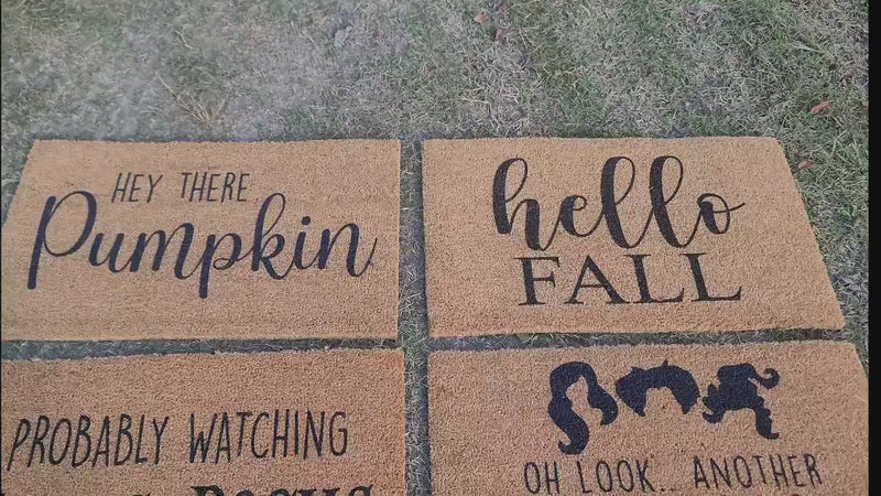 Grandkids Welcome Doormat, Grandkids Welcome Others By Appointment Only, Grandparent gift, Mother's Day Gift, Gift for Grandparent, Doormats