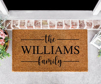 Personalized Christmas Gift | Personalized Gifts For Her | Gift For Women | Custom Door Mat | Christmas Gifts | Front Porch Decor | Door Mat
