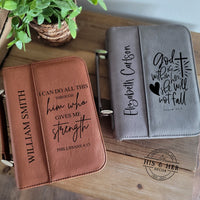 Personalized Christmas Gift For Mom | Baptism Gift | Custom Bible Cover | Personalized Engraved Gifts | Book Covers | Religious Bible Cover