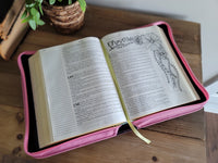 Custom Engraved Leather Bible Cover | Leather Bible Cover | Personalized Bible Cover | Personalized Christian Gifts | Religious Gift|Baptism