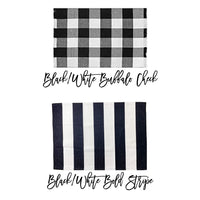 Doormat Layering Rug, Decorative Rug, Rug Under Doormat, Black and White Rug, Stripe Rug, Layering Rug, Farmhouse Decor, Plaid Door Mat