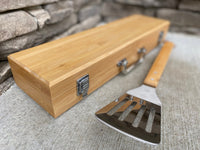 Custom Father's Day Grill Set | Father's Day Gifts | Grilling and Tools | Personalized Gifts For Him | Best Flippin Dad | Grandfather Gift