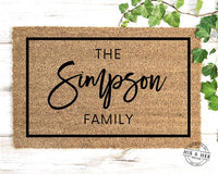 Personalized Christmas Gift | Personalized Gifts For Her | Gift For Women | Custom Door Mat | Christmas Gifts | Front Porch Decor | Door Mat