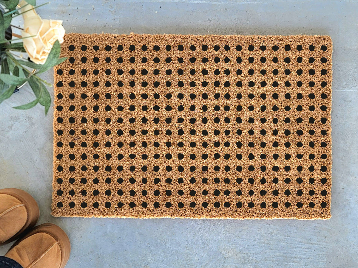 Geometric Shape Doormat | Minimalist Decor | Boho Decor | Geometric Decor | Welcome Mat | Bohemian Doormat |